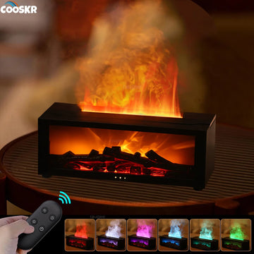 Aroma Humidifier with Essential Oils & LED Light